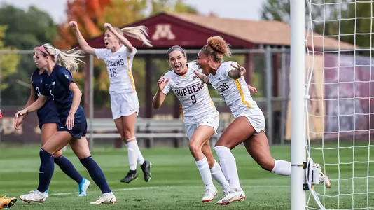 patricia ward goal vs. Penn State vs Minnesota