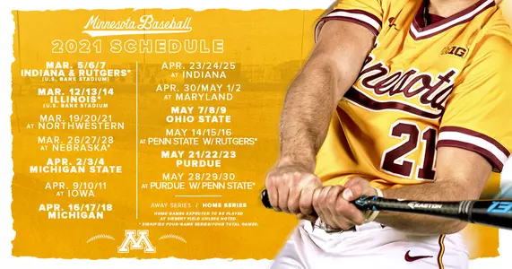 2021 Baseball Schedule (graphic)