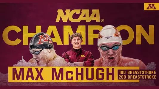 Max McHugh NCAA Champion