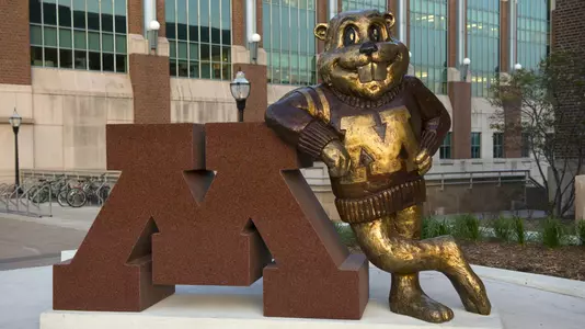 Goldy Statue