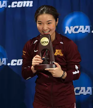 The University of Minnesota women's Swimming and Diving Team compete at the 2015 Women's NCAA Swimming and Diving National Championships in Greensboro, NC. March 19-21, 2015