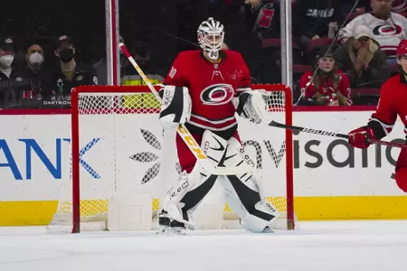 NHL: Columbus Blue Jackets at Carolina Hurricanes
