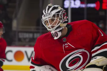 NHL: Columbus Blue Jackets at Carolina Hurricanes