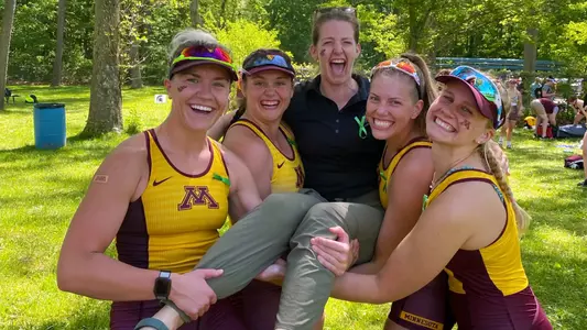 Molly Bruggeman rowing