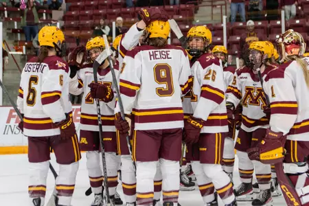 Heise Taylor, team, celebration, overtime
