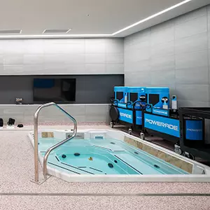 Robert Eddy Performance Center, Volleyball, Interior, Facilities