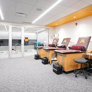 Robert Eddy Performance Center, Volleyball, Interior, Facilities