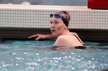 Butler Rachel after finishing the Women 200 yard IM.
The University of Minnesota Swimming team competing in the Big Ten Women's Swimming and Diving Championships Thursday, Feb. 17, 2022 at the Soderholm Family Aquatic Center on the University of Wisconsin Campus.   Photo Steve Apps