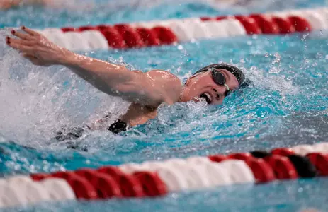 McCarthy Kelli swimming in the Women 200 Yard IM. 
The University of Minnesota Swimming team competing in the Big Ten Women's Swimming and Diving Championships Thursday, Feb. 17, 2022 at the Soderholm Family Aquatic Center on the University of Wisconsin Campus.   Photo Steve Apps