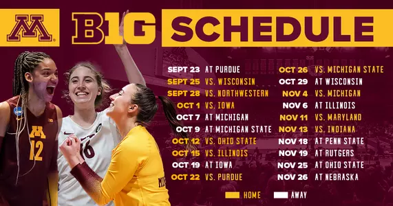2022 B1G Schedule