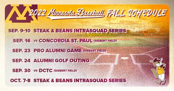 Fall Schedule