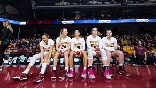 starting five gopher women's basketball in 2023
