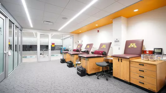 Robert Eddy Performance Center, Volleyball, Interior, Facilities