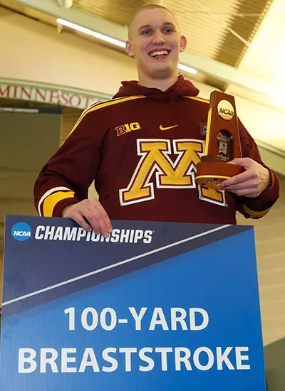 McHugh Max, NCAA, Podium,