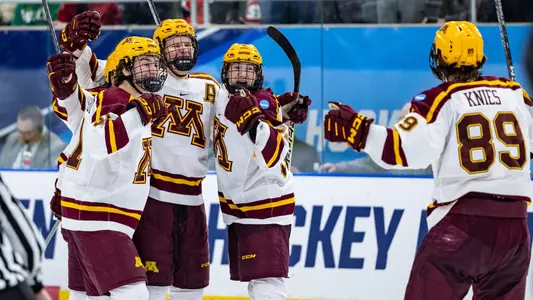 LaCombe Jackson, Snuggerud Jimmy, Cooley Logan, celebration, Knies Matthew