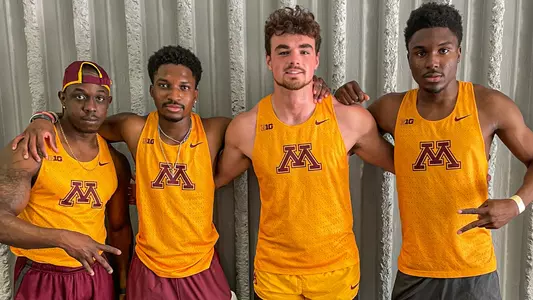 4x100m relay school record photo