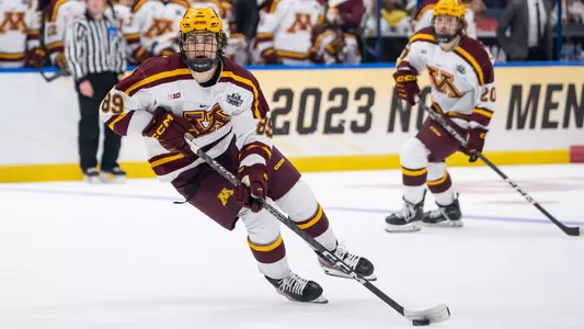 Knies at NCAA Frozen Four