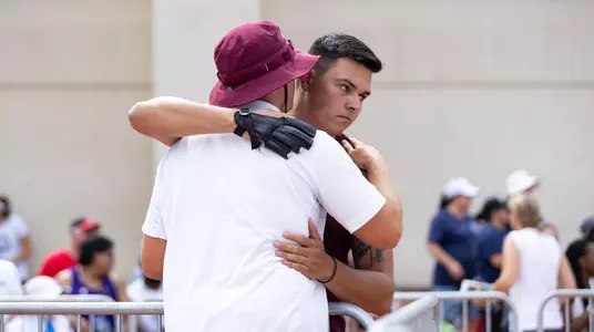 kostas zaltos hugging coach peter miller