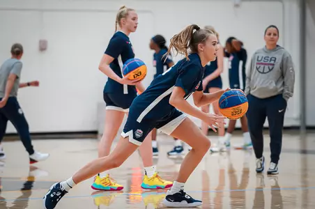 mara braun training with usa basketball in 2023