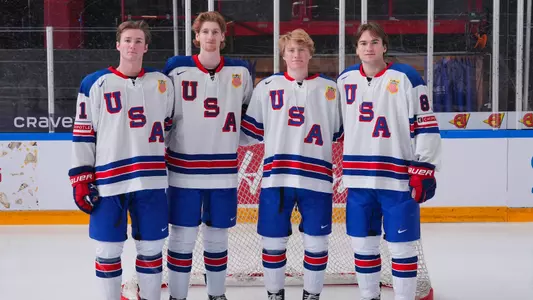 Gophers with Team USA 2024 WJC