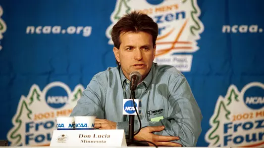 Don Lucia 2003 presser
