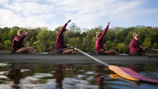 Rowing celebration launch