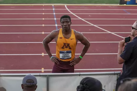 charles godfred at ncaa outdoor championships in 2024