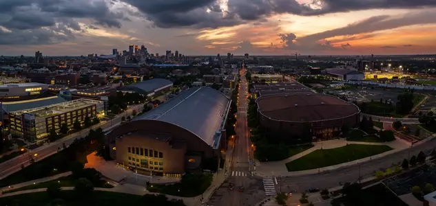 aerial shot Williams