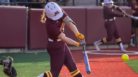 Cassie Johnson Batting NDSU