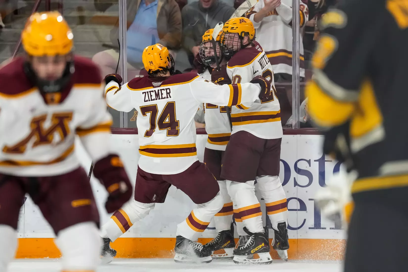 Mooney_LJ Ziemer_Brodie Mittelstadt_Luke celebration