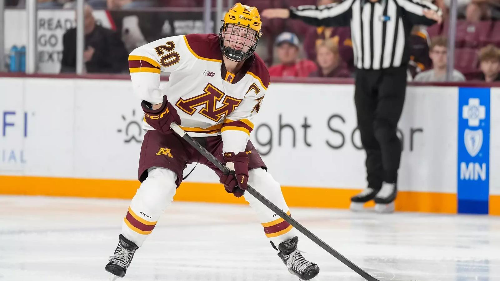 Luke Ruptash 'U' Falls to Michigan Tech Despite Early Lead - University of Minnesota ...