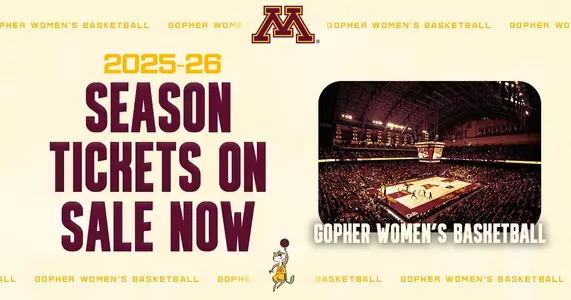 2025-26 Gopher WBB Season Tickets