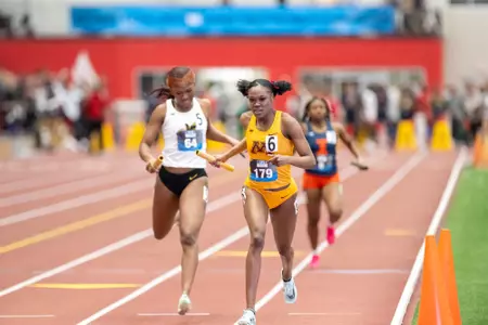 abigail schaaffe at the 2024 big ten indoor championships