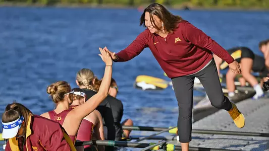 Alicea Strodel rowing
