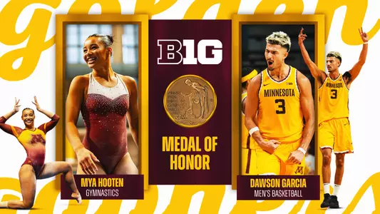 Hooten Garcia Big Ten Medal of Honor