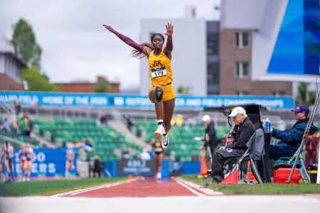 diarra sow at the 2025 big ten outdoor championships