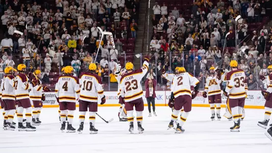 Men's hockey sweep - White Out