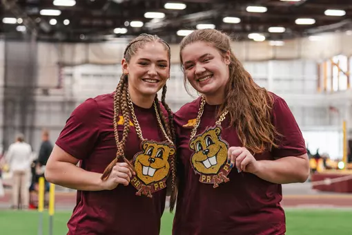 hadley streit and isabelle schmidt at Minnesota Open