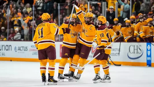 Ziemer_Brodie goal celebration Lamb_Brody Mooney_LJ Ludtke_Tanner