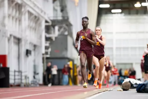 kitania headley and Ellie Kuechle running at the M City Classic in 2025