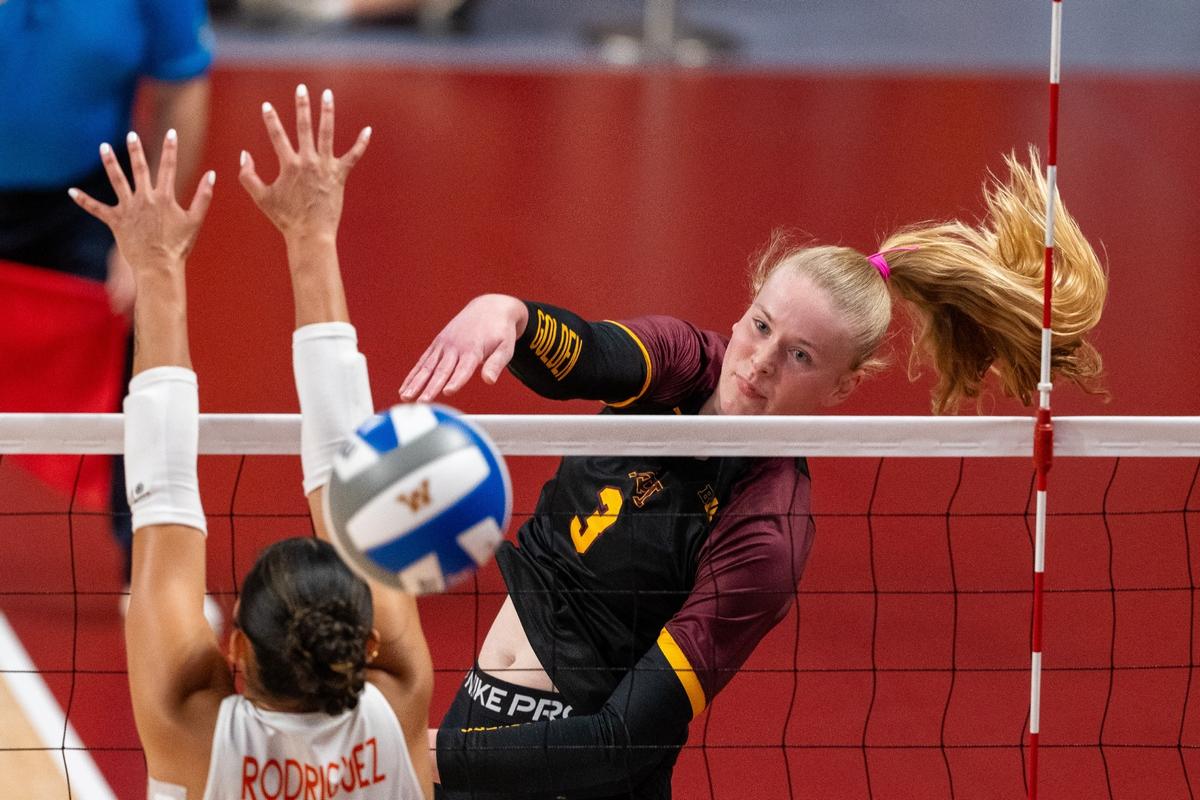 Minnesota Volleyball Defeats Ohio State as Wucherer Records 1,000th Kill
