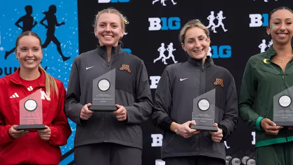 Schmitz, Weimer on Podium, B1G Championships