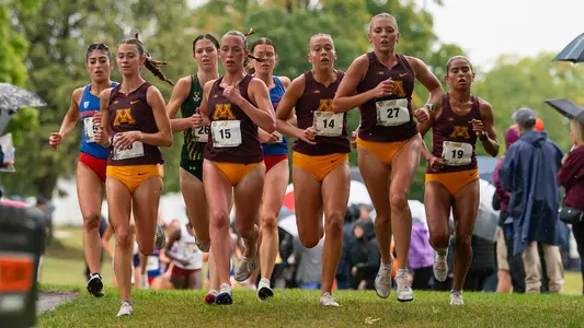 Women's Cross Country runners