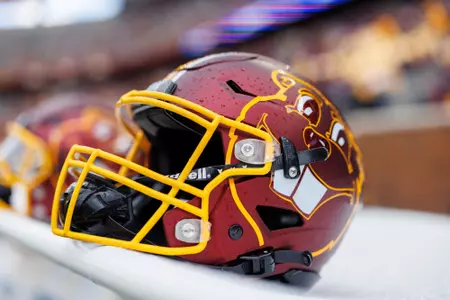 Gopher Football helmet