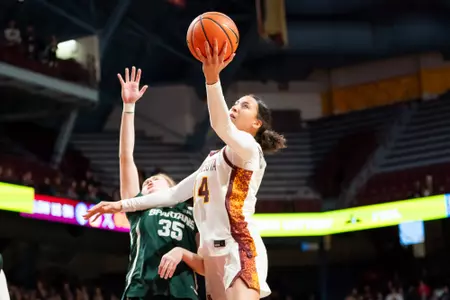 No. 23/23 Minnesota Falls to No. 18/16 Michigan State, 75-61 Image