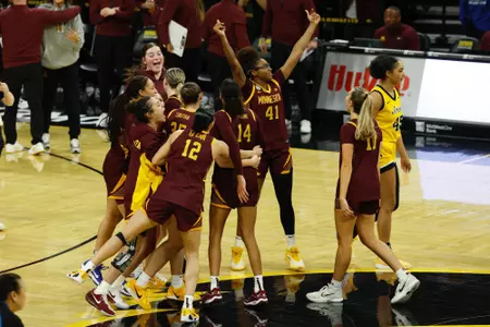 Minnesota Defeats No. 10 Iowa on the Road