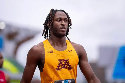 aaron charles at 2025 big ten outdoor championships