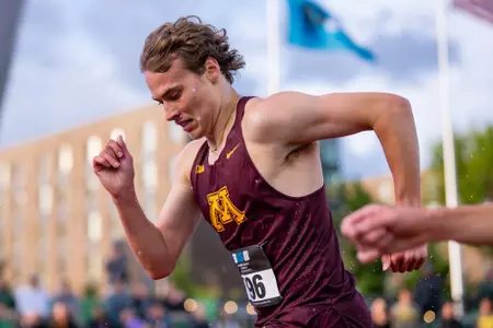 EMMETT GERRES AT THE 2025 BIG TEN OUTDOOR CHAMPIONSHIPS