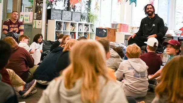 Anthony Smith in Class Room