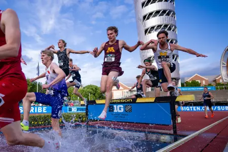 emmett gerres 3000m steeplechase 2025 big ten outdoor championships